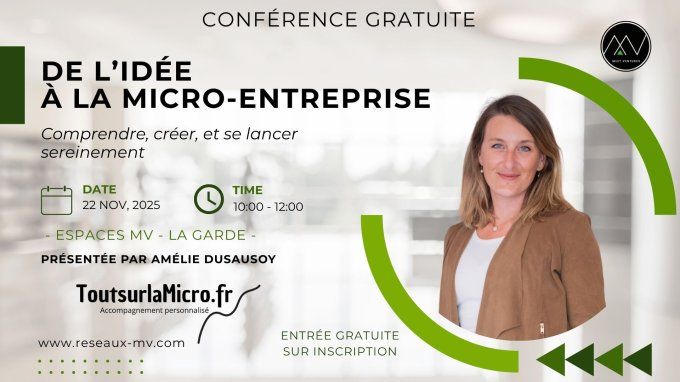 Conférence Gratuite / 22.11.25